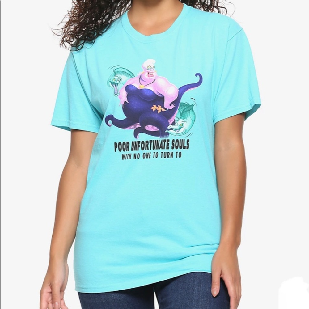 Disney Ursula The Little Mermaid Poor Unfortunate Soul Graphic Top